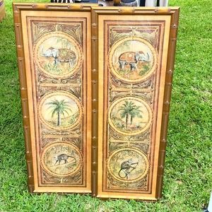 Jungle Set Wall Decor (Set of 2)